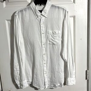 Abercrombie and fitch men’s linen button down